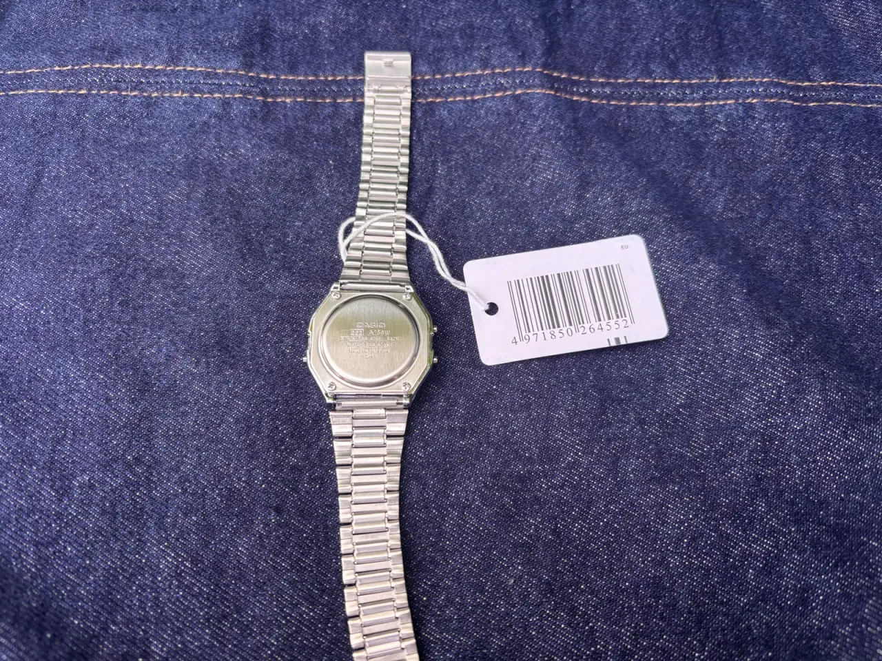 Billede 4 - Casio digital WR ur med sølvlænke