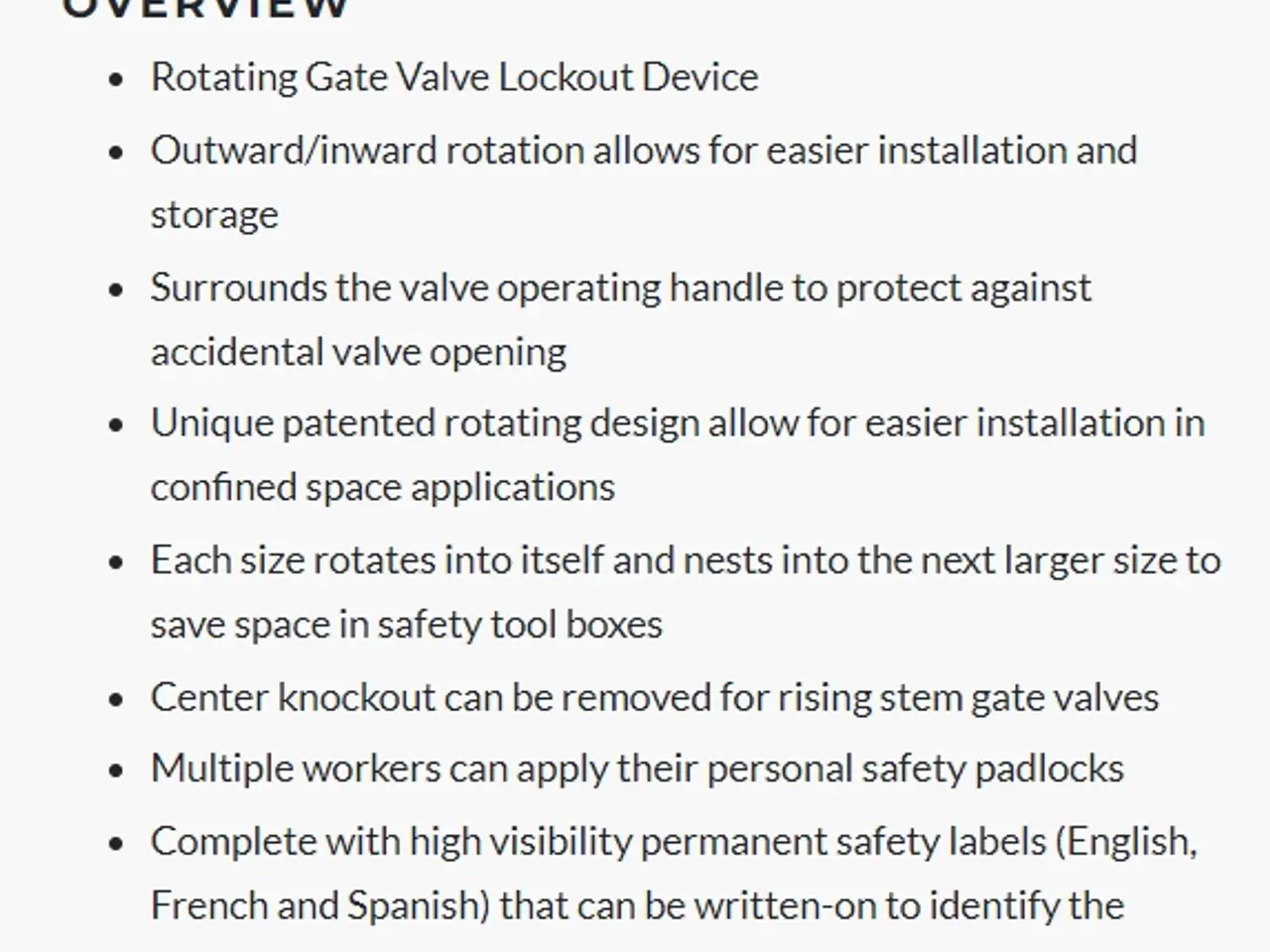Billede 2 - Master Lock Rotating Gate ventil Lockout Set 485