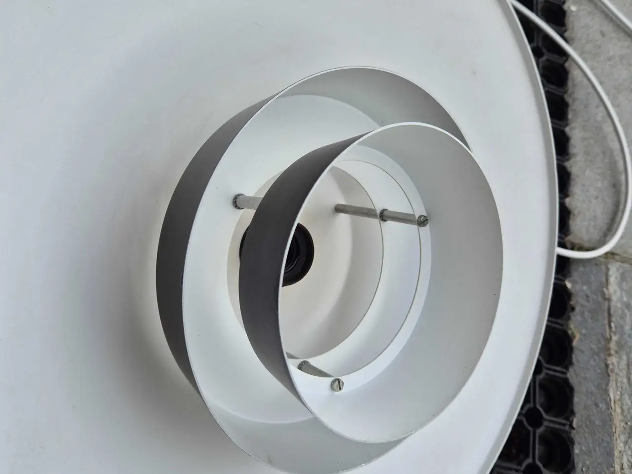 Billede 19 - Brun retrolampe fra danske Superlight 