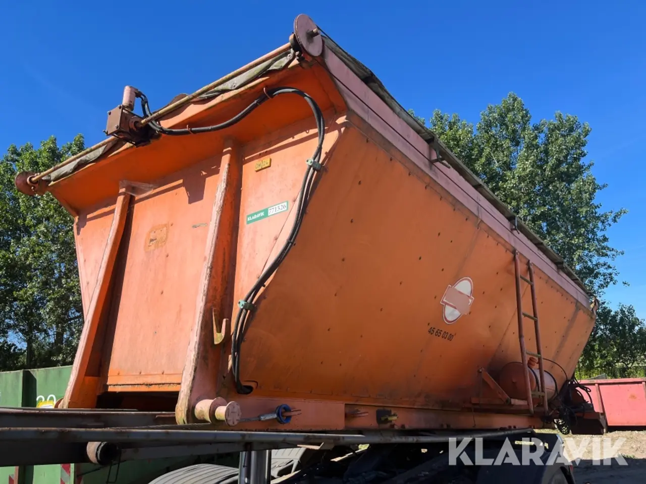 Billede 1 - Containerlad Asfalt Isoleret