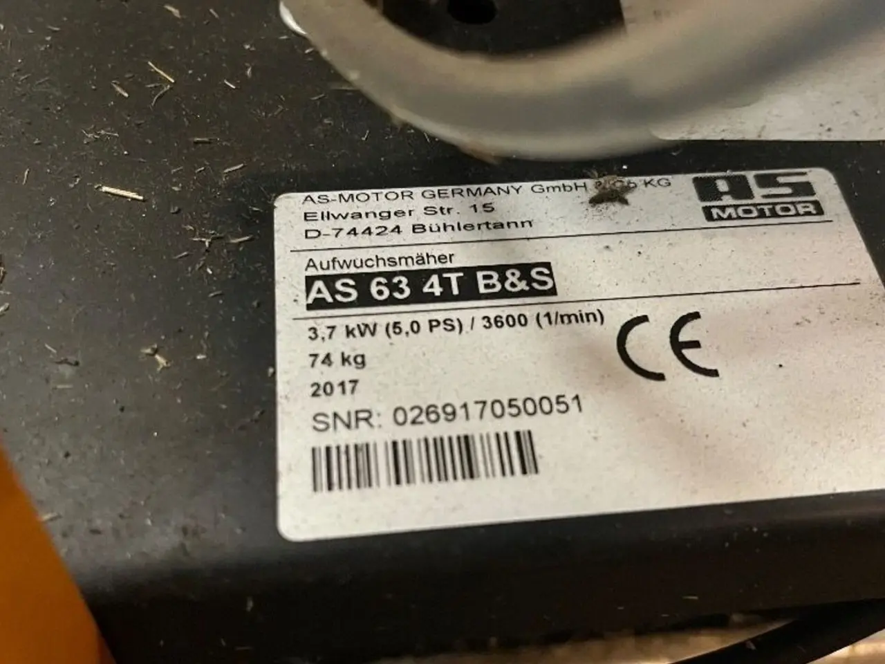 Billede 5 - AS - Motor as 63  ALLMAHER
