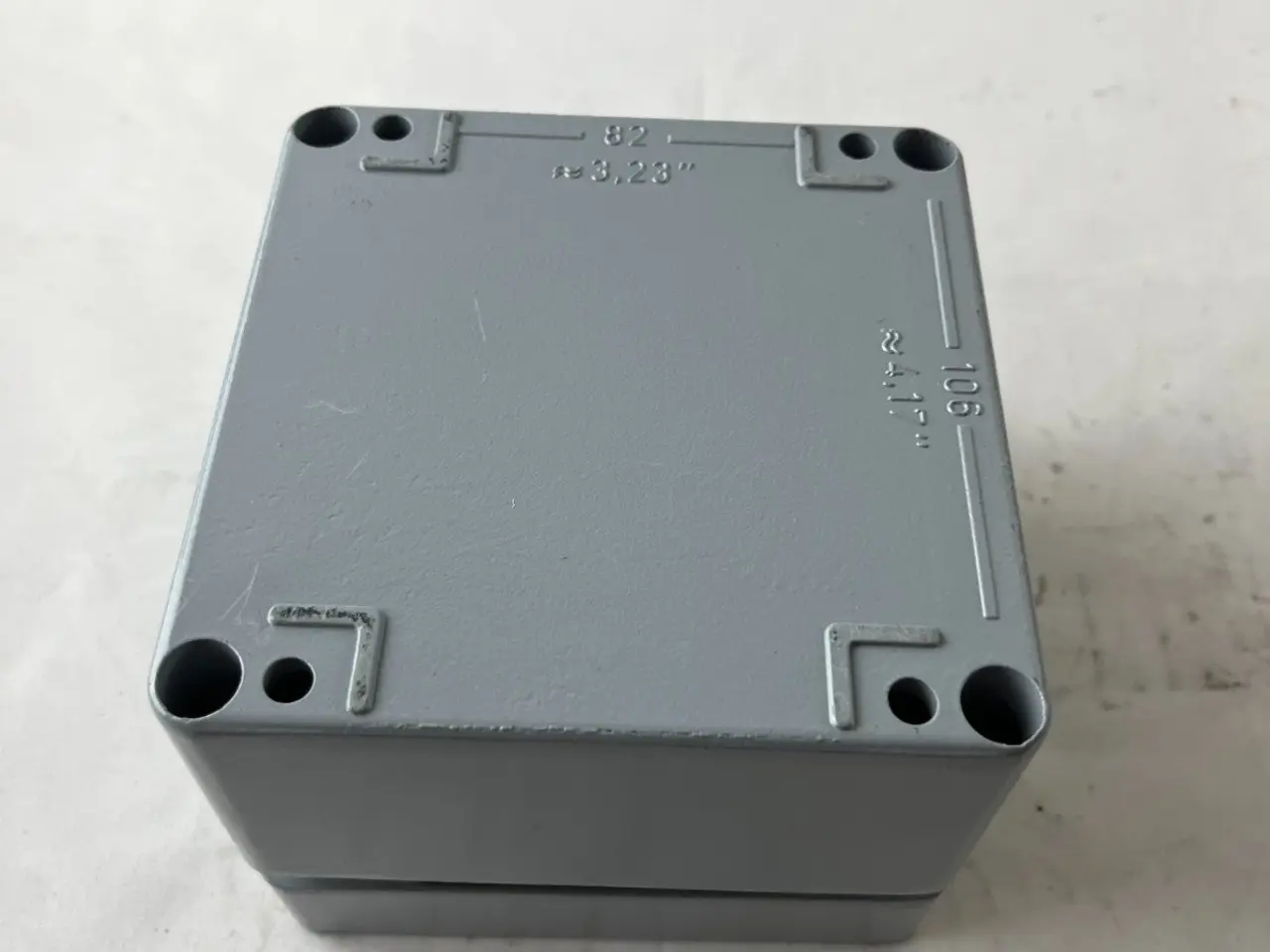 Billede 8 - ABS Junction Box 82x106mm Grey kabinet IP Rated