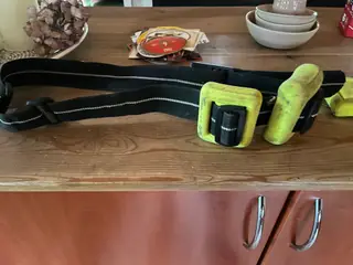 Bly bælte med 2 bly koder + 4 løse