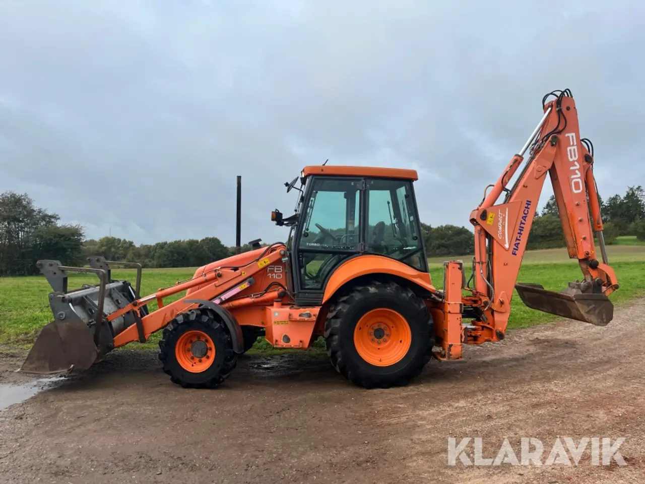Billede 6 - Rendegraver Fiat-Hitachi FB110-4 PS turbo