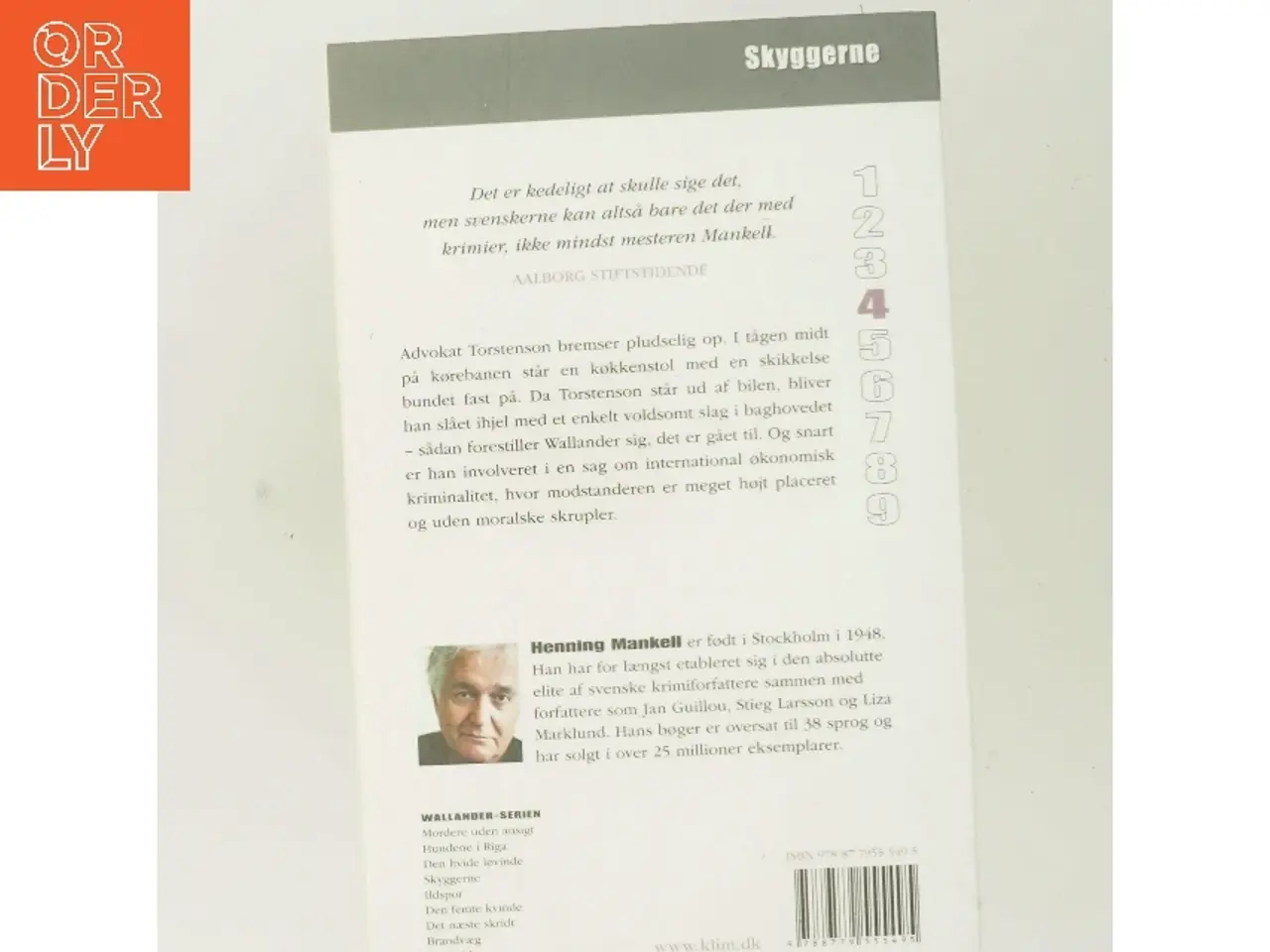 Billede 3 - Skyggerne af Henning Mankell (Bog)