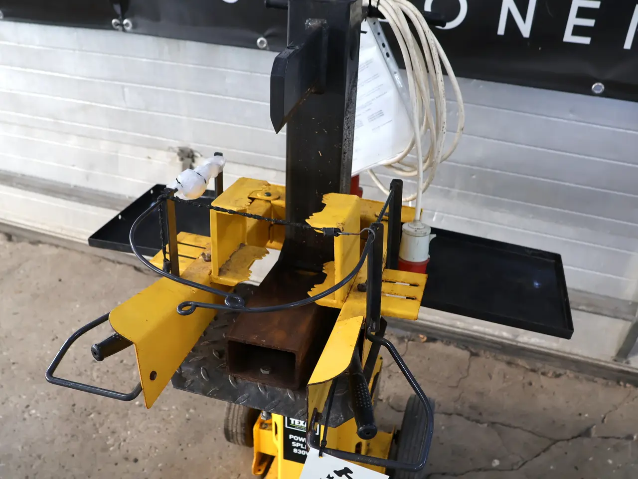 Billede 3 - 8 tons Texas brændekløver power split 830V, 380v.