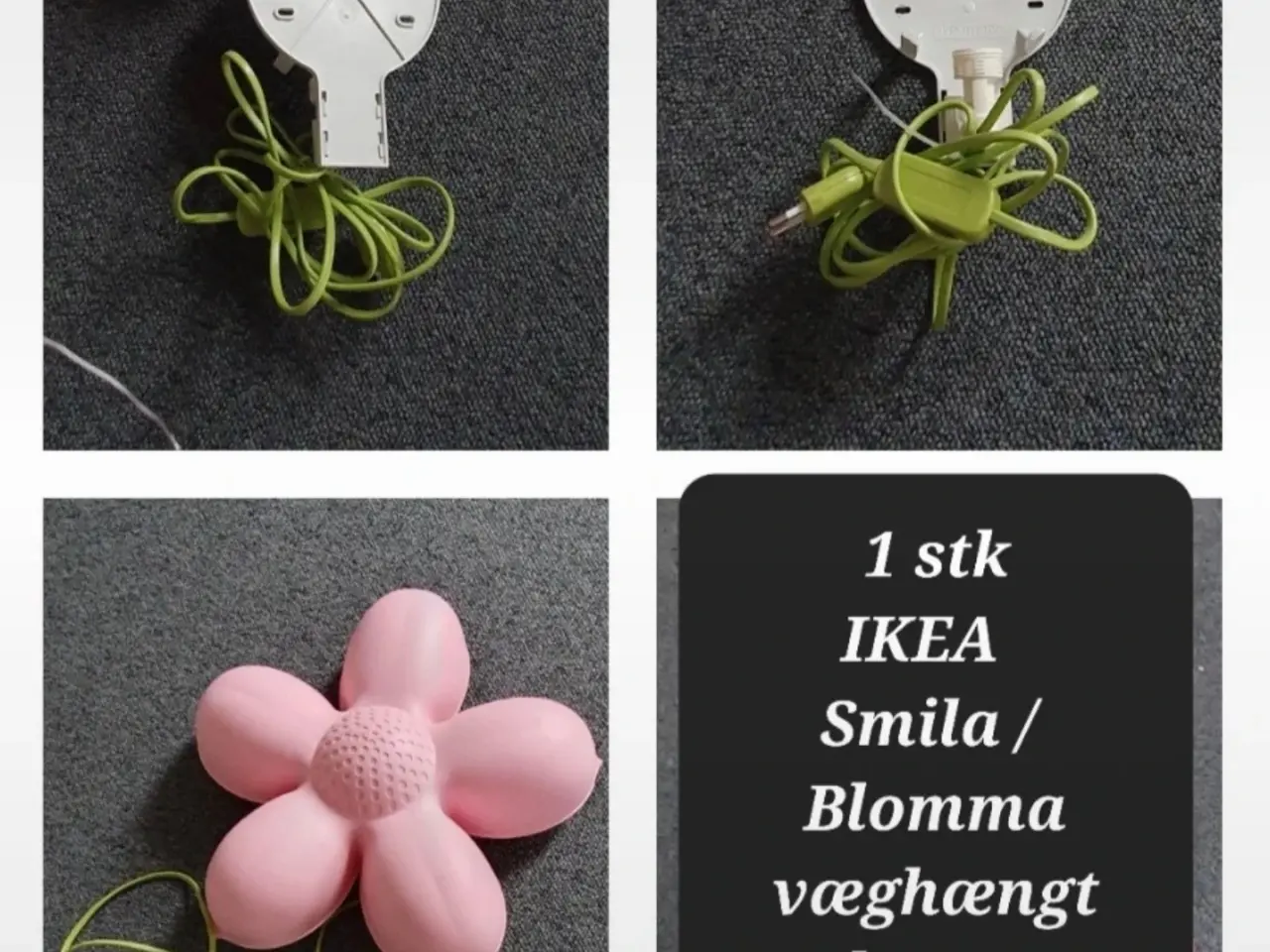 Billede 1 - Ikea væglampe