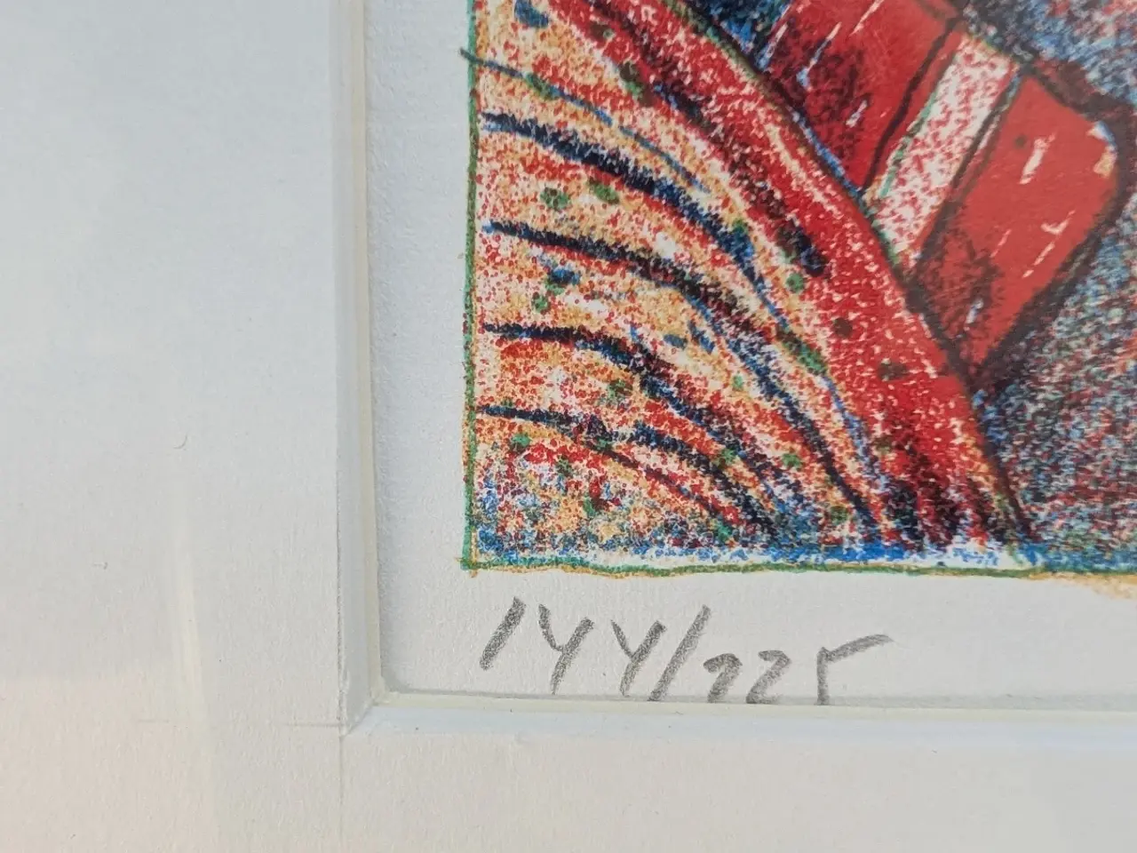 Billede 6 - Signeret litografi af Gunnar Saietz