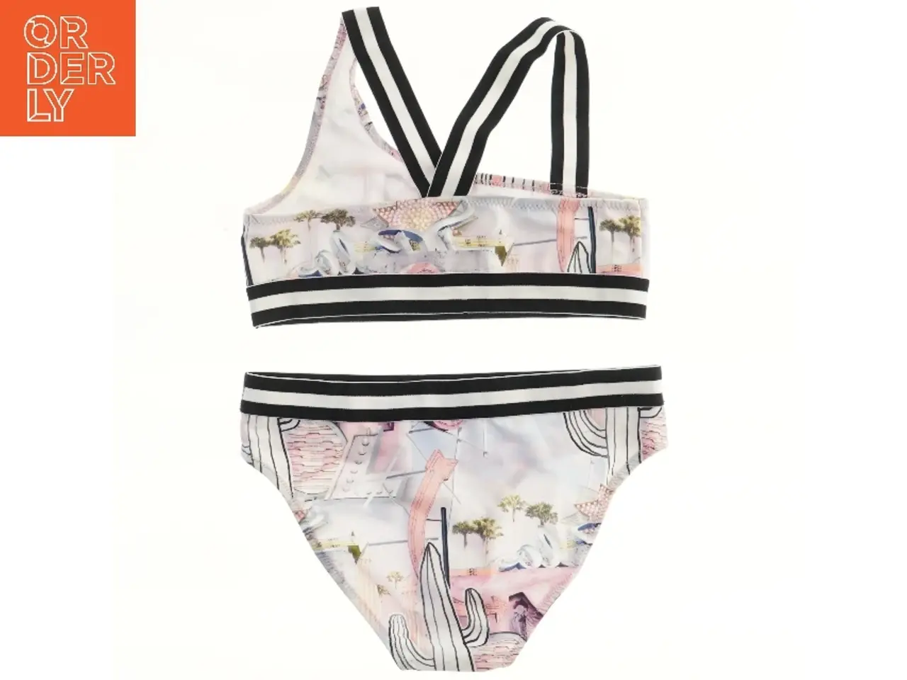 Billede 2 - Bikini med print og striber fra Molo (str. 158)