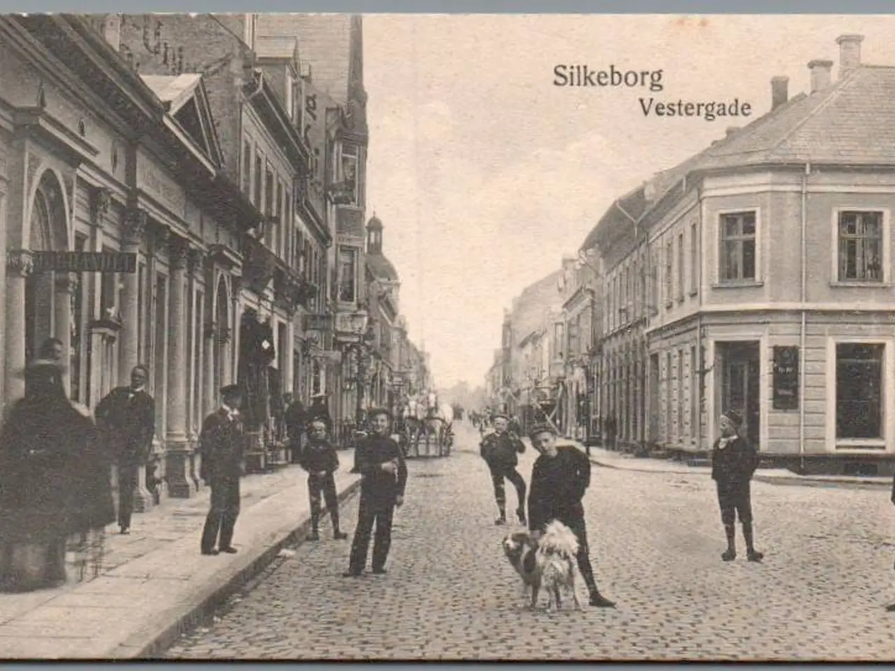 Billede 1 - Silkeborg - Vestergade - Postkort - Ubrugt