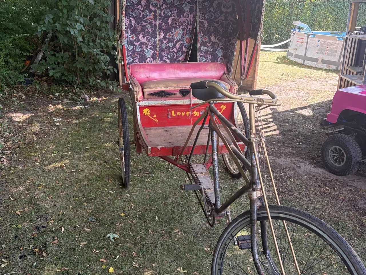 Billede 1 - rickshaw cykle