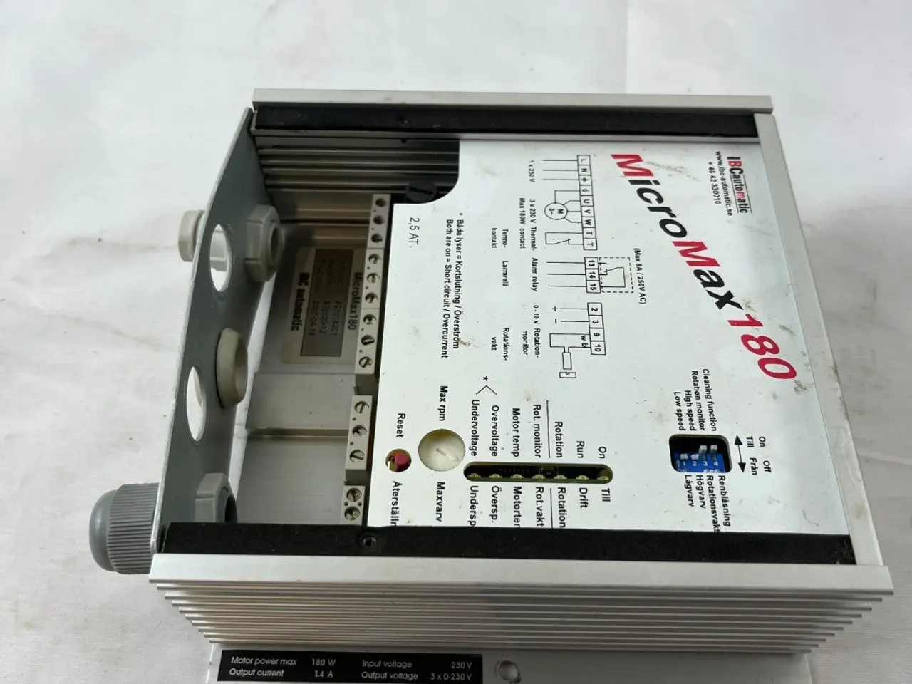 Billede 7 - IBC Automatic MicroMax180 F21018201 Motor 3x230V