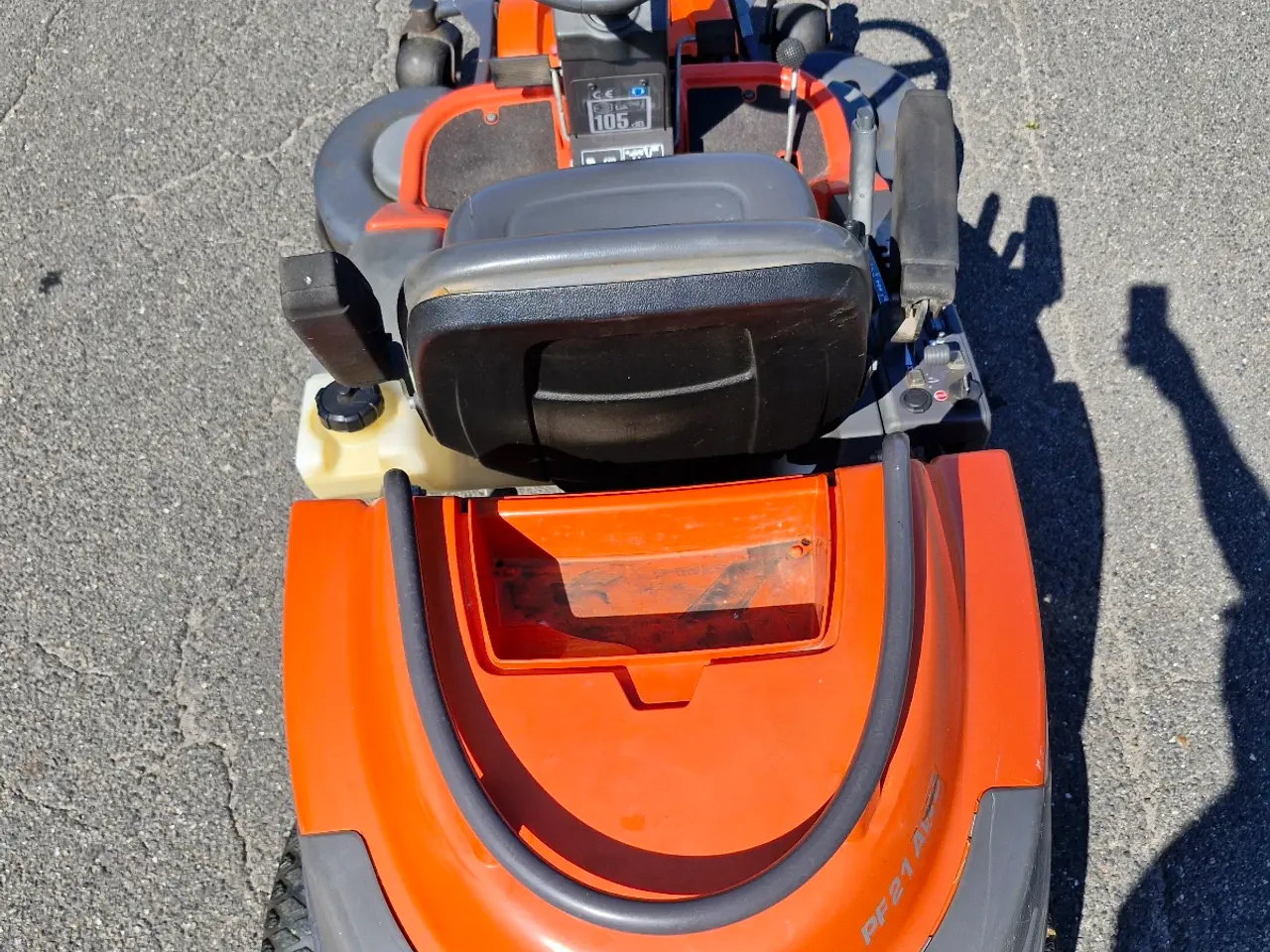 Billede 6 - Husqvarna Rider PF21AWD m. 122cm Combi klippedæk 