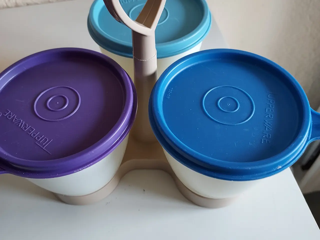 Billede 1 - Tupperware tredelt beholder