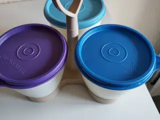 Tupperware tredelt beholder
