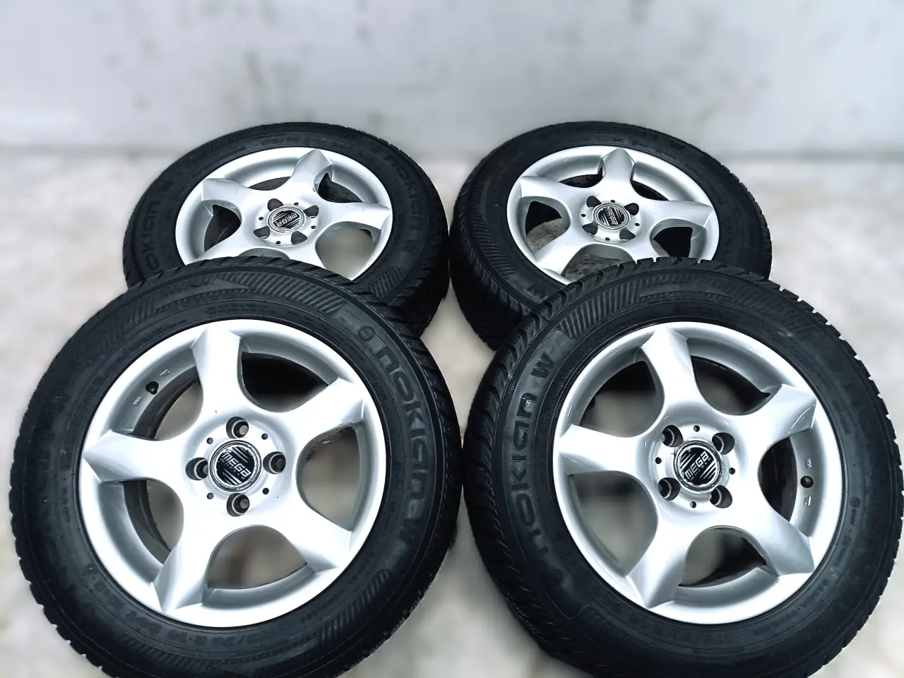 Billede 3 - 4x98 14" ET35 nav 72,5ø Megawheels vintersæt
