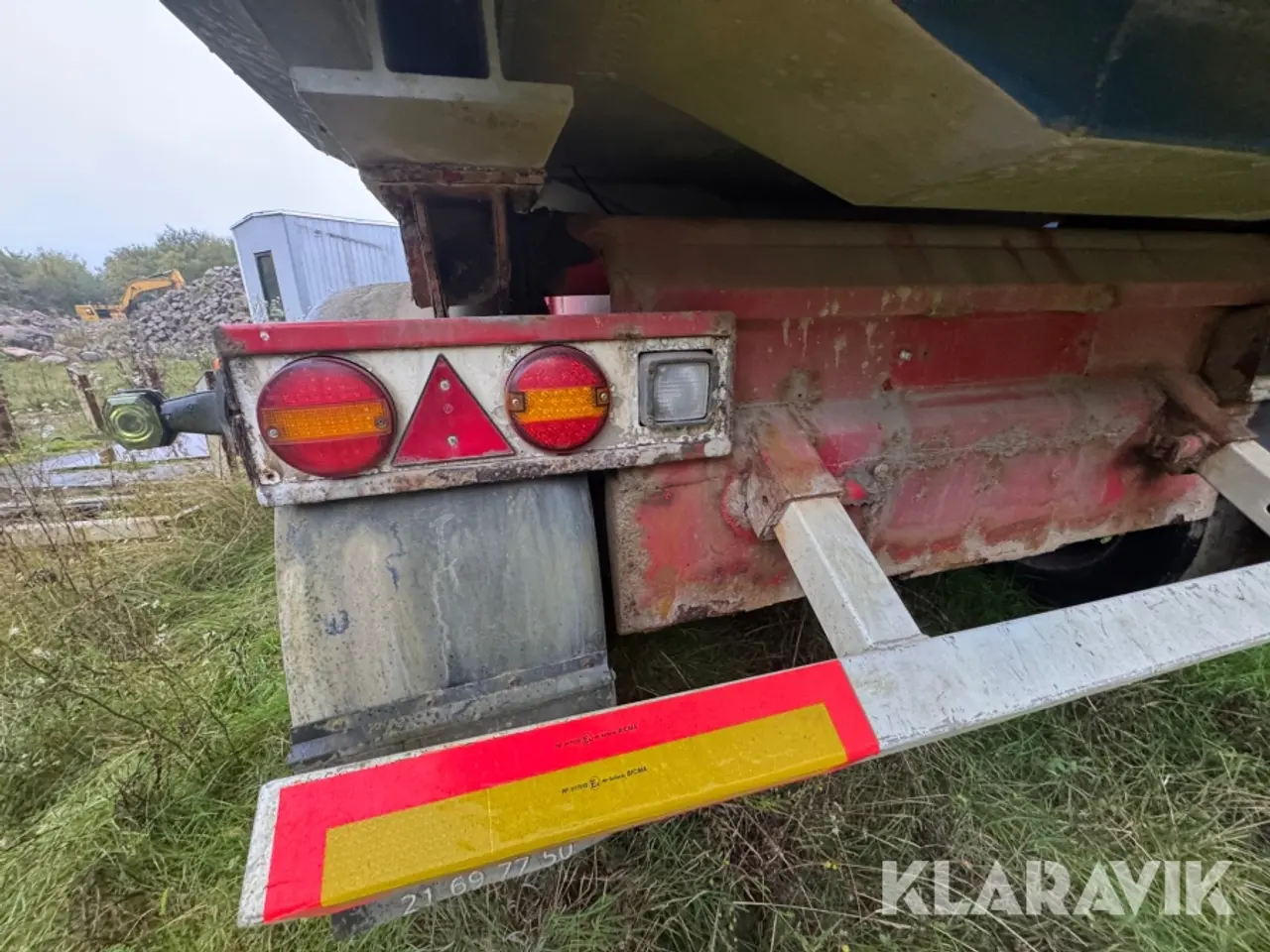 Billede 7 - Tip-sættevogn MTD S340, 3 aksler, AMT Trailer