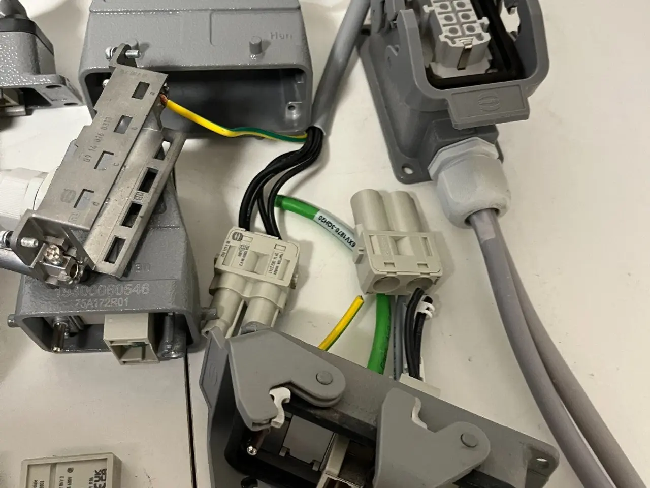 Billede 9 - Harting Han Heavy Duty stik parti Enclosures kabel