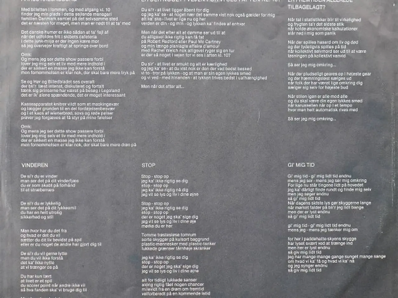 Billede 3 - Ballast (Jørn Wendelbo) - LP 1981