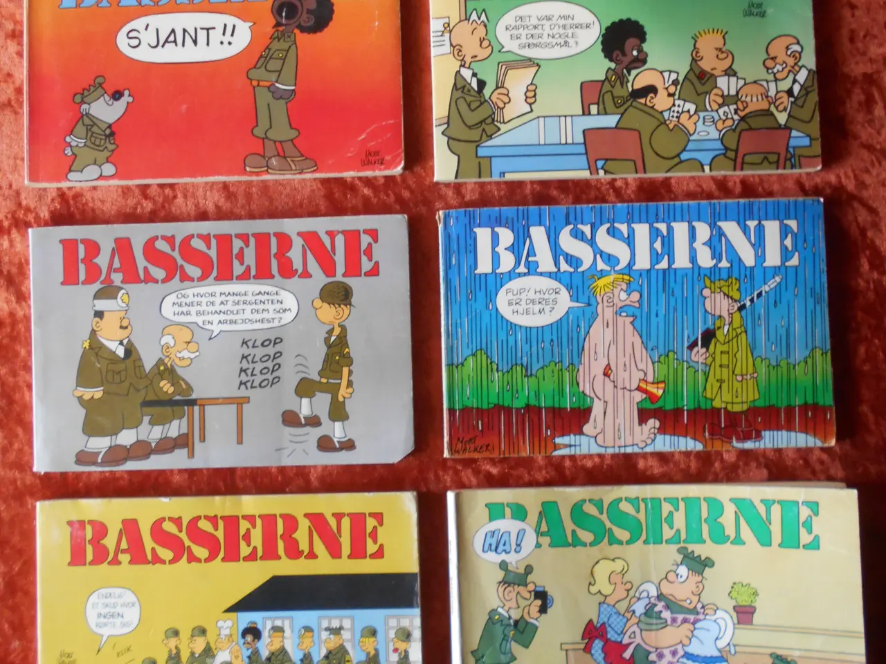 Billede 1 - Basserne mini-album, strip-album, Mort Walker