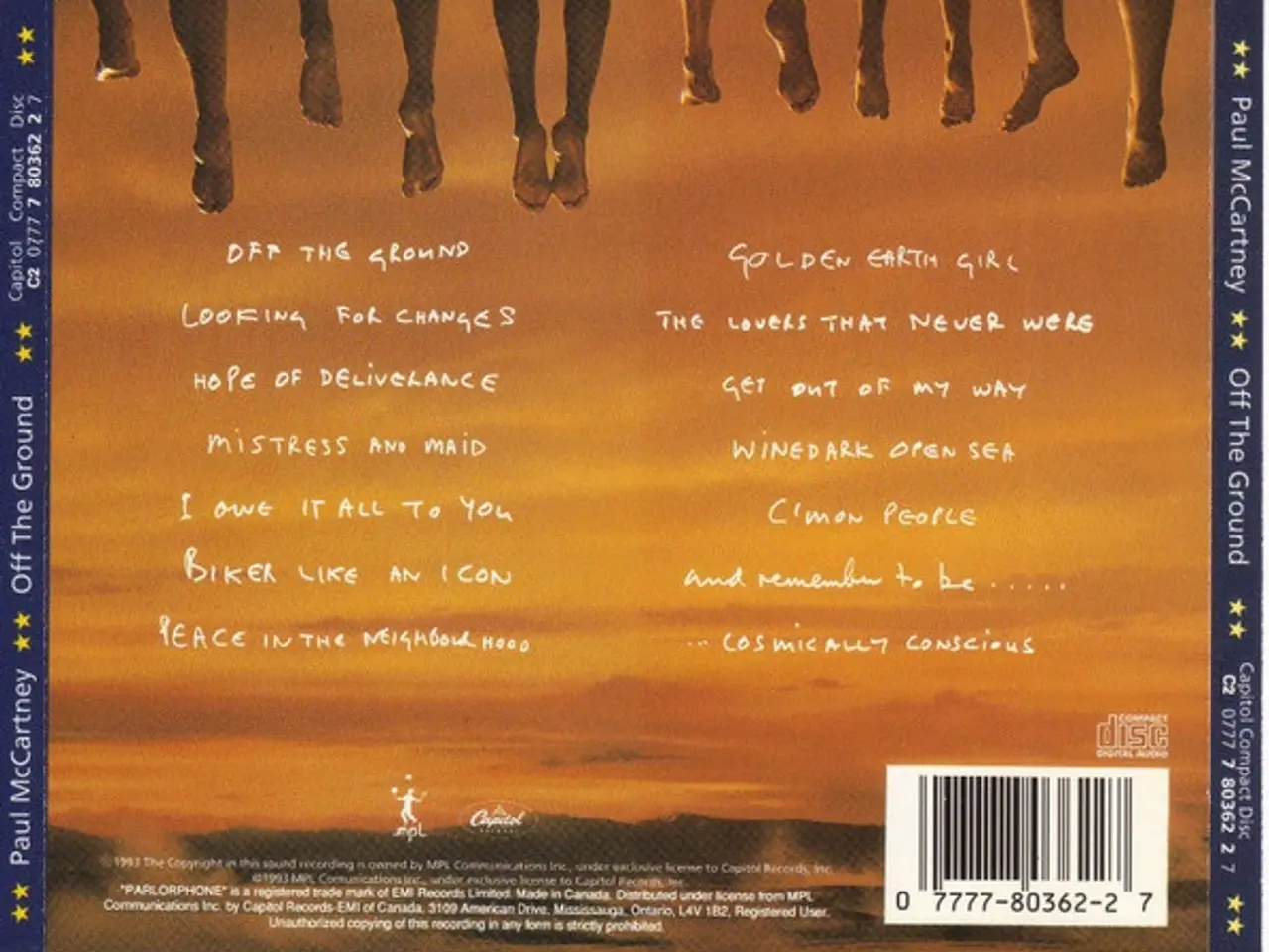 Billede 2 - Paul McCartney – Off The Ground – CD