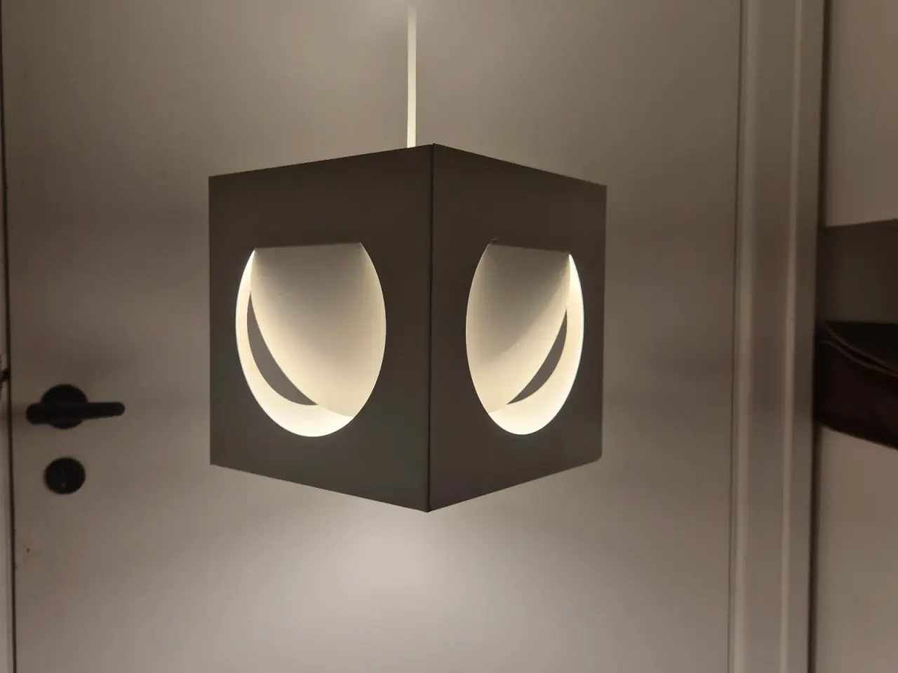 Billede 20 - Kubisk retrolampe af japanske Shogo Suzuki