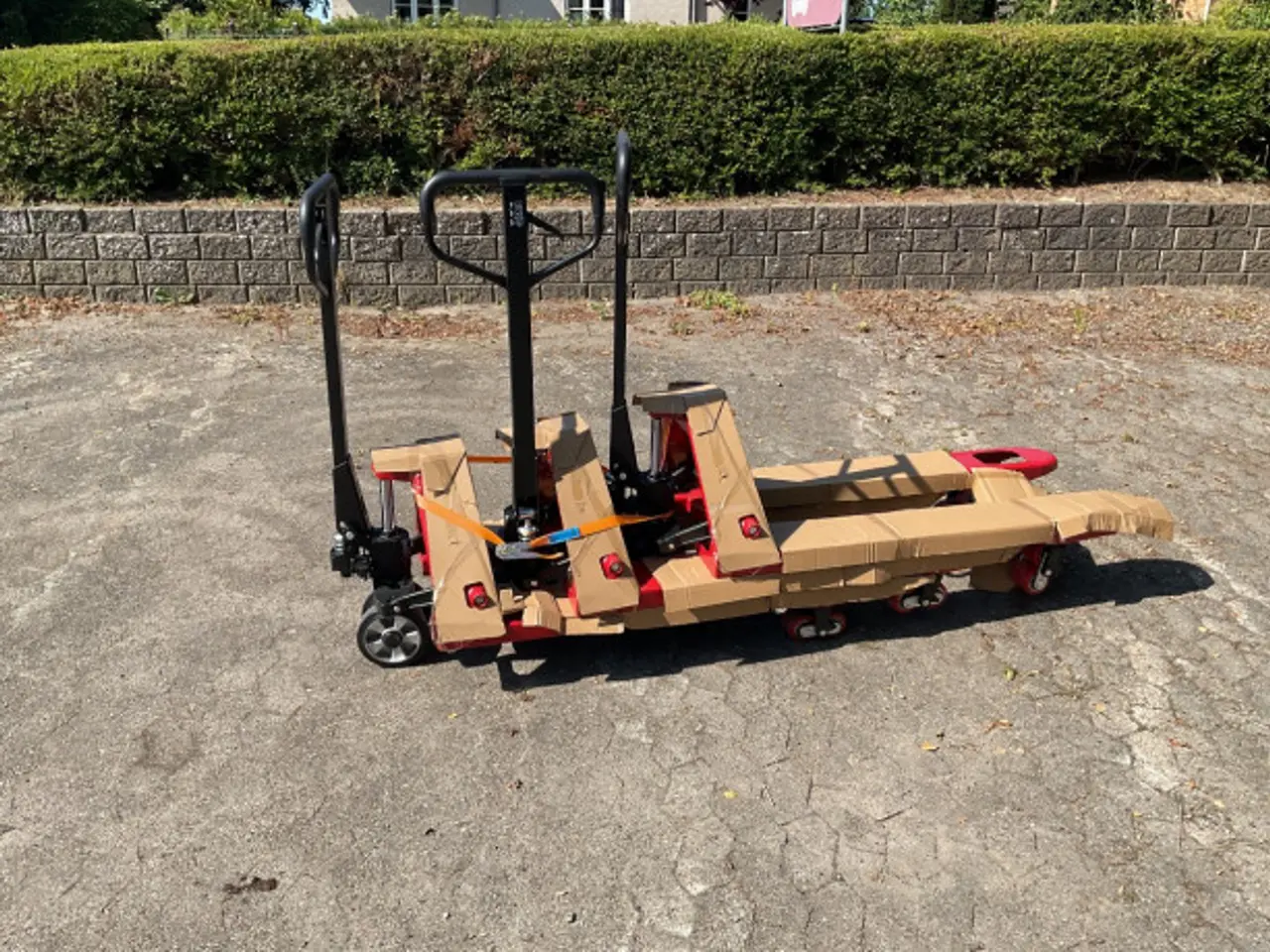 Billede 4 - Ny Pallevogn. Med boogiehjul 2650kr