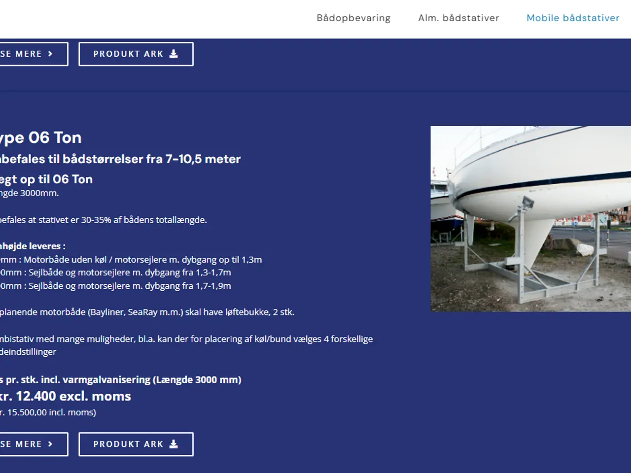 Billede 7 - 6 Ton bådstativ fra LP Yacht