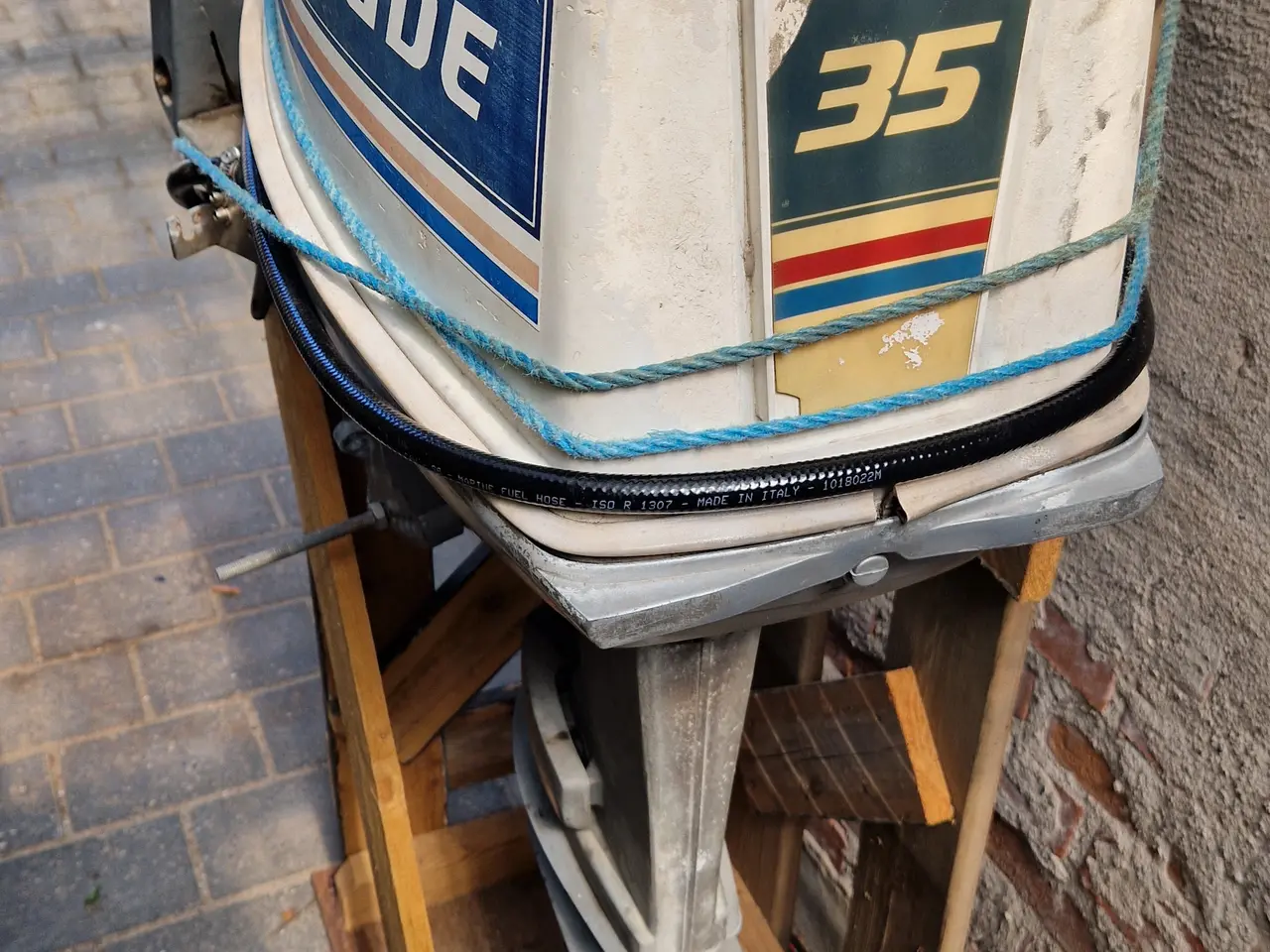 Billede 1 - Evenrude 35 HK, 2takt benzin