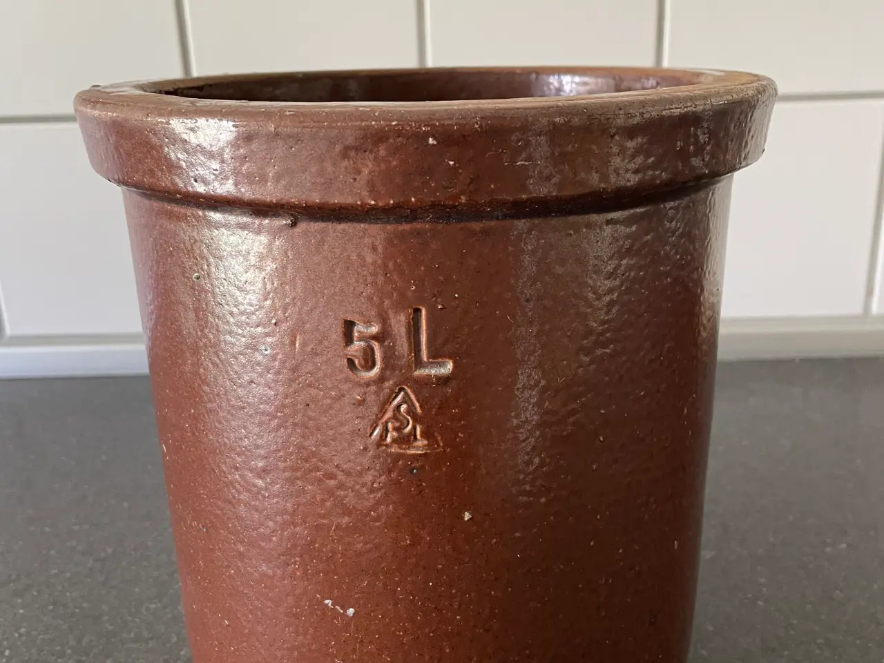 Billede 1 - 5 L keramik krukke 