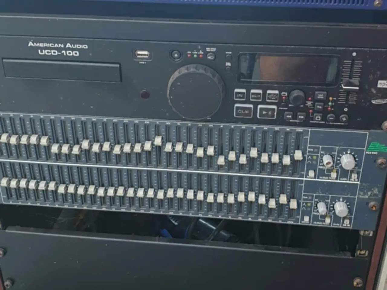 Billede 2 - Pa mixer og Equalizer, CD og Usb