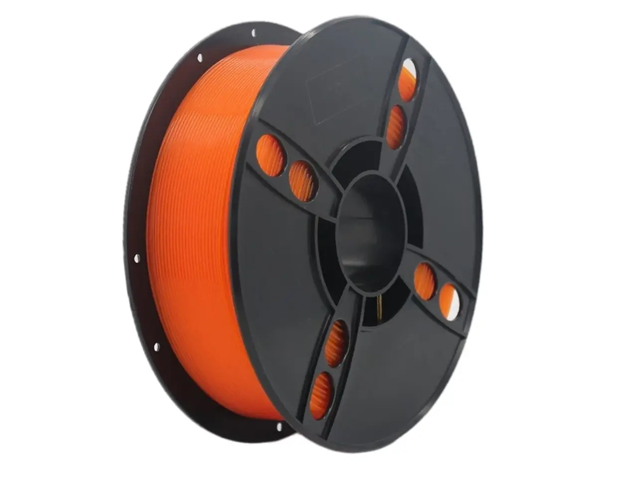 Billede 1 - SKILPRO - Transparent PLA++ Filament - Orange - 1kg