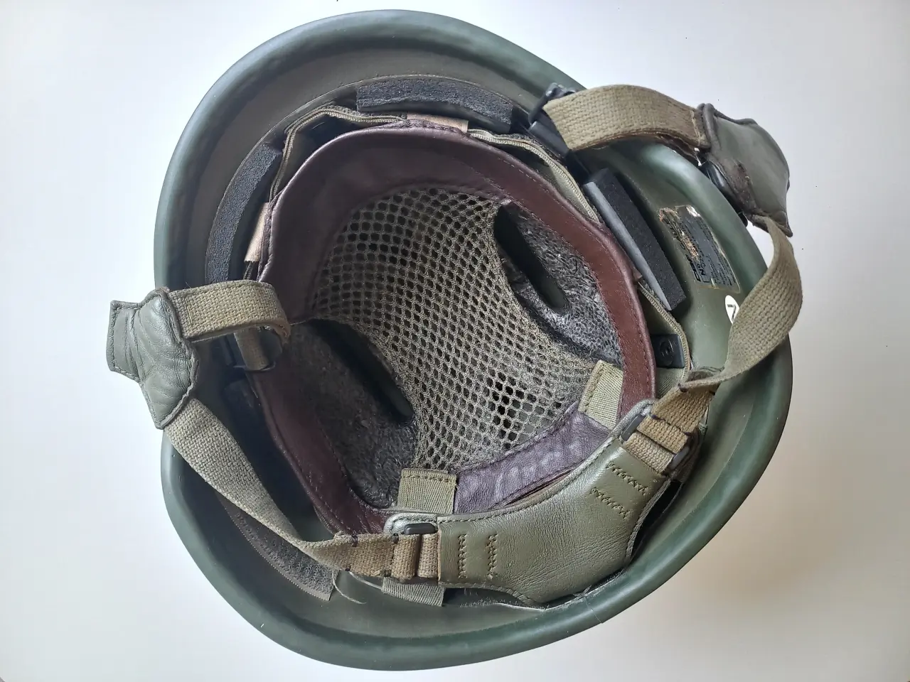 Billede 7 - Hjelm M/96 - Str. M - Camouflage M/84 eller M/01