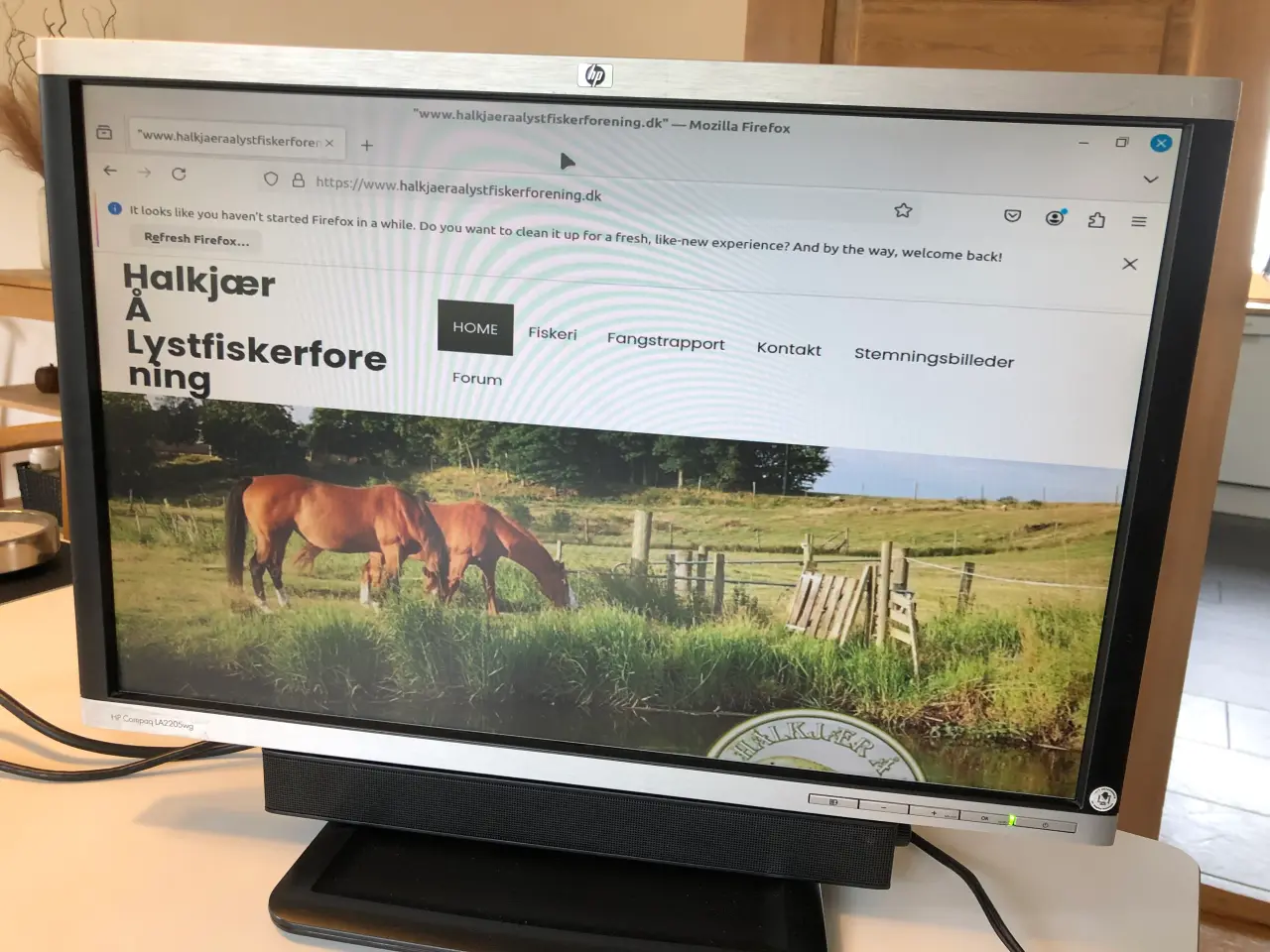 Billede 1 - HP Compaq LA2206wg Skærm 22 Tommer