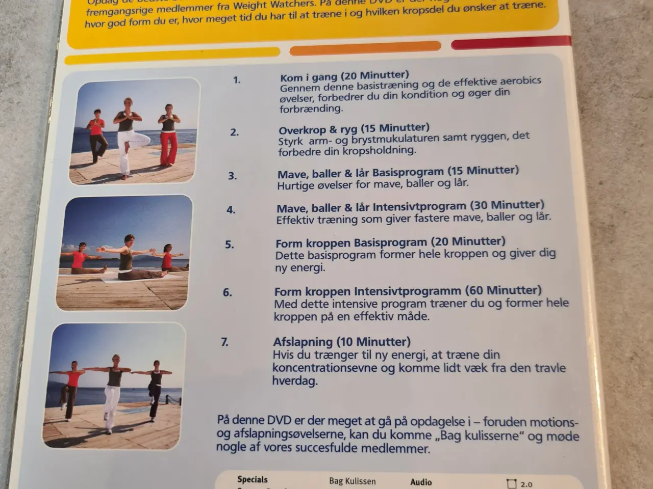 Billede 2 - NY DVD træn med vægt vogterne