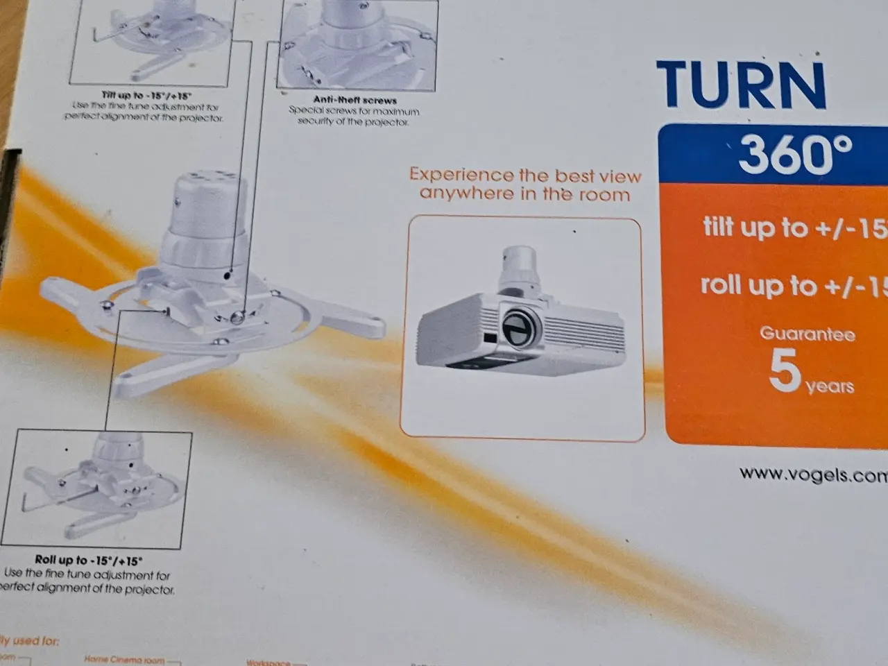Billede 3 - PROJEKTOR Ceiling mount