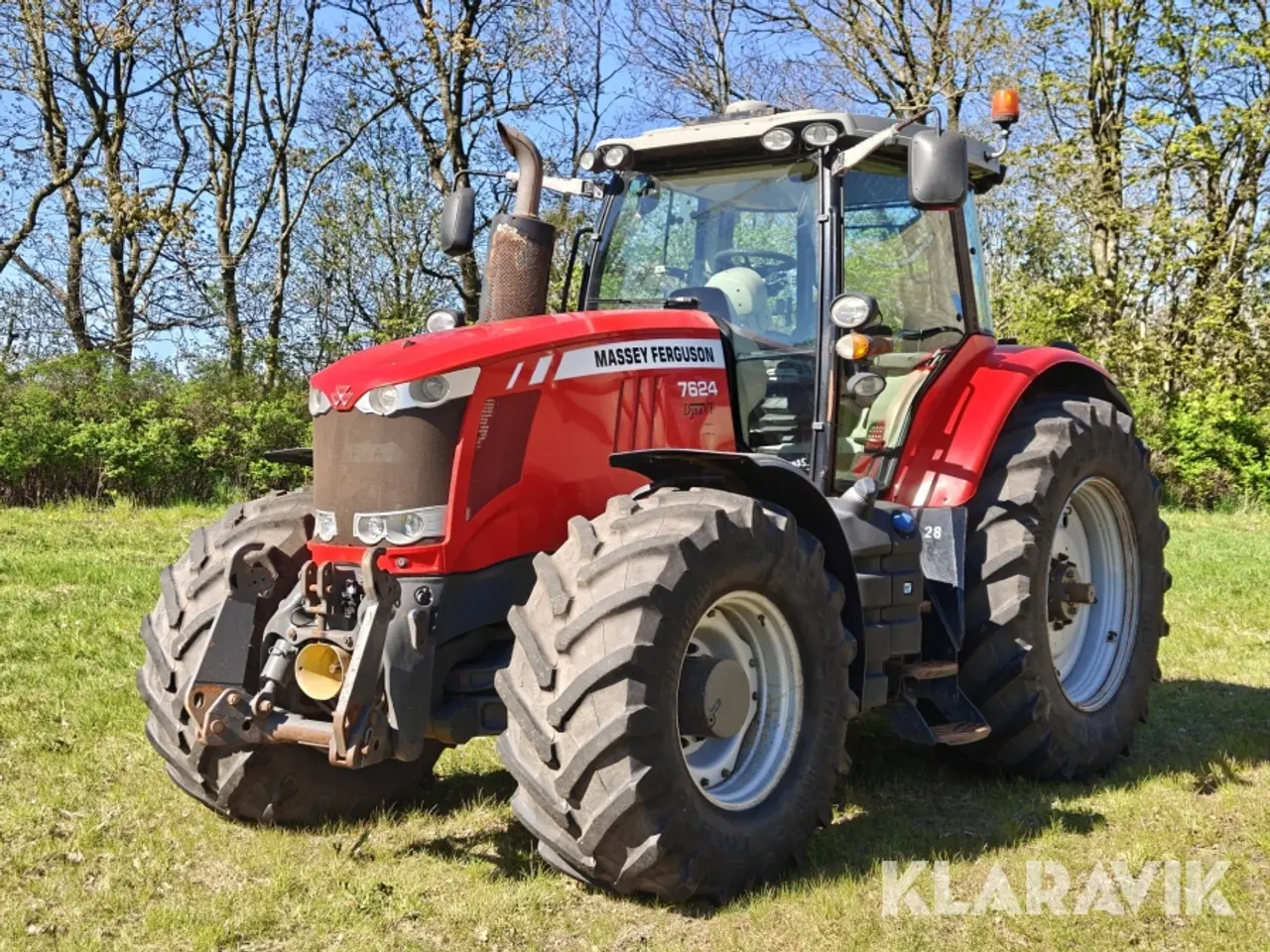 Billede 1 - Traktor Massey Ferguson 7624 Dyna VT med frontlift og PTO