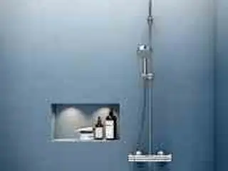 Bluerain showersæt m/termostat Krom