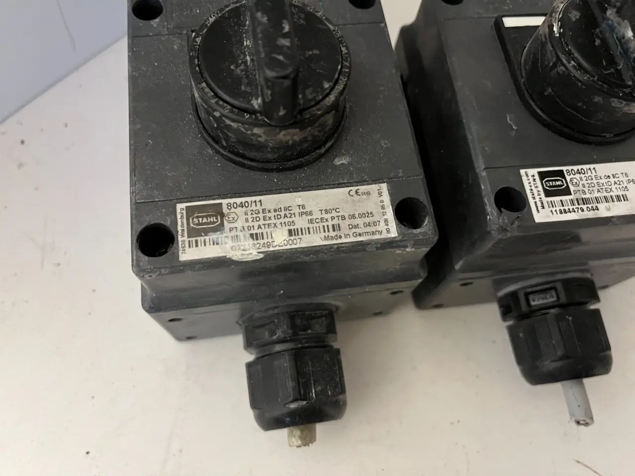 Billede 3 - 2x R. STAHL 8040/11 Explosion-Proof Rotary - 500V