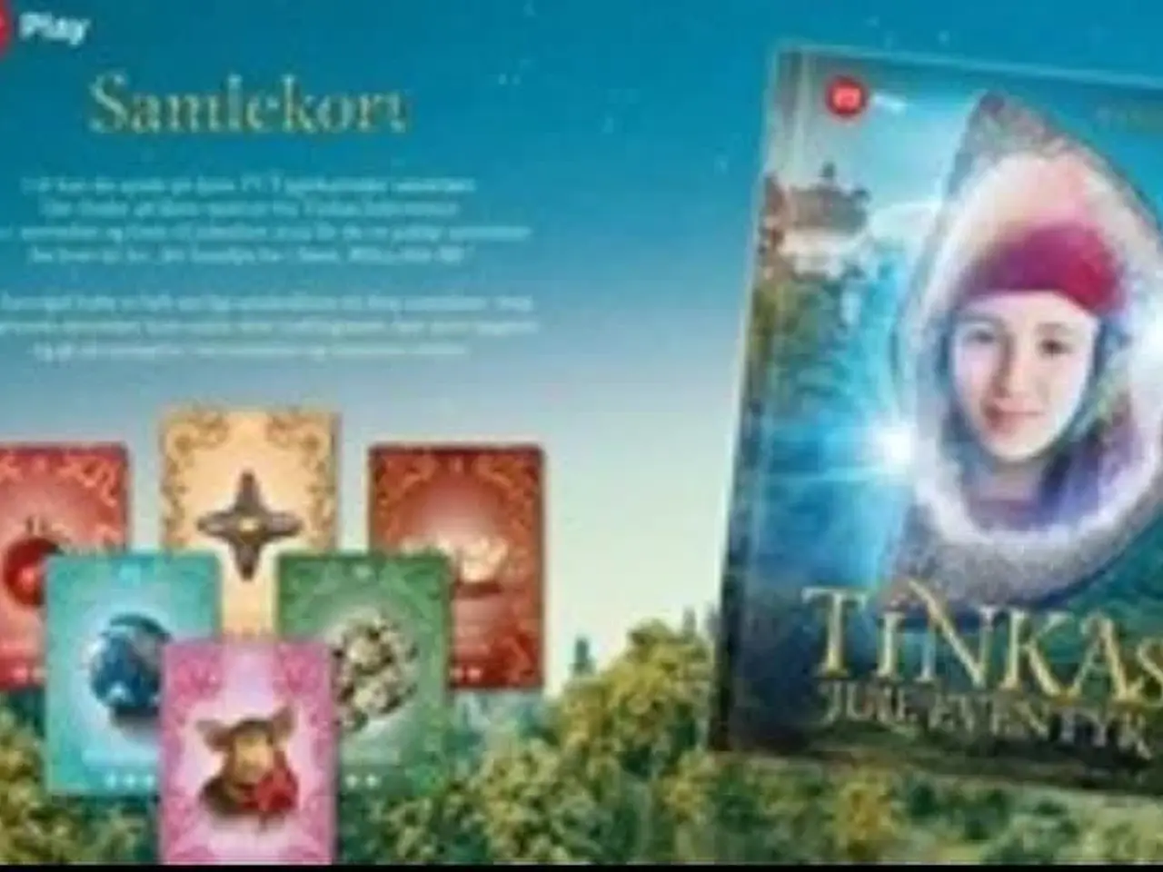 Billede 2 - Tinka jule evntyr samlekort guld kort og autograf
