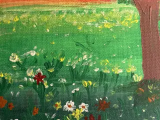 Painting on a canva