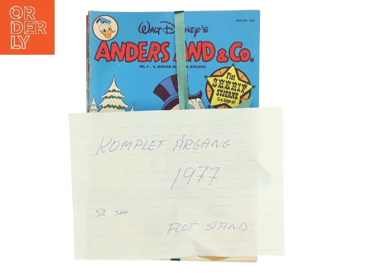 Billede 1 - Anders And & Co, komplet årgang 1977