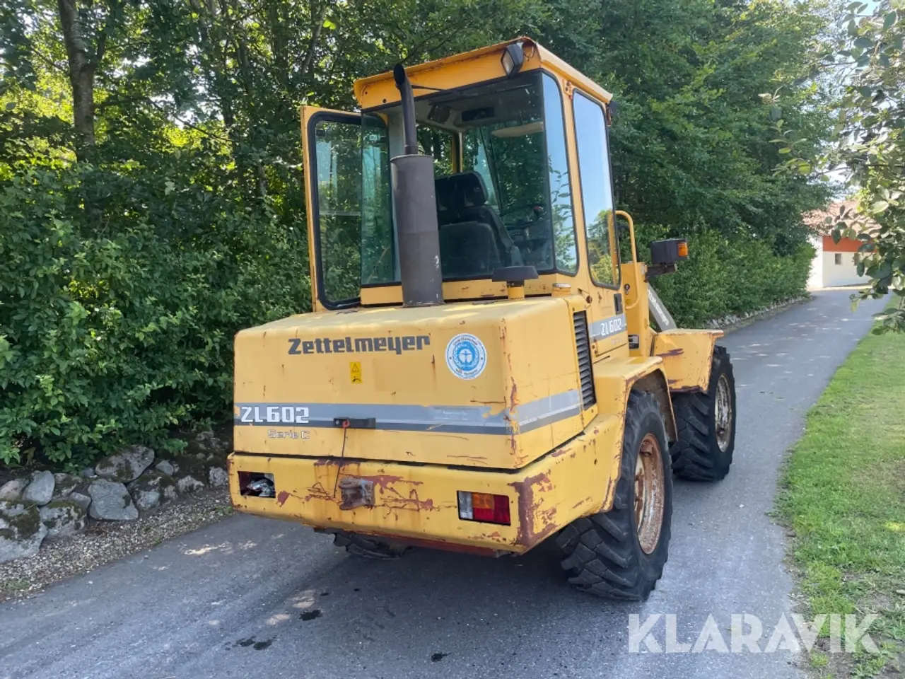 Billede 5 - Gummiged Zettelmeyer ZL602-C med gafler