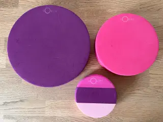 3 bObles trædesten i lilla/lyserød