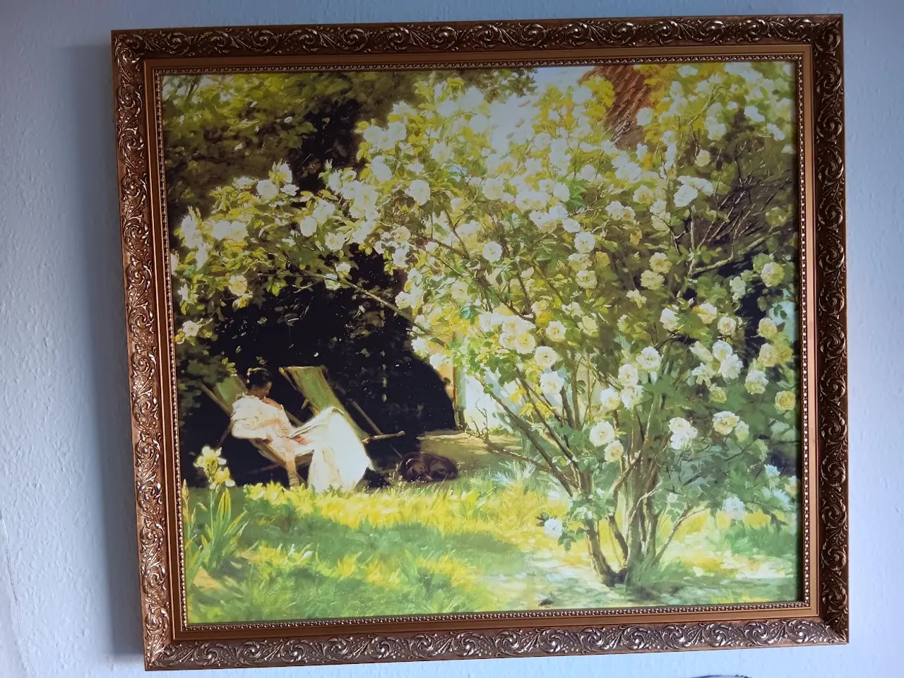 Billede 1 - Maleri af Skagensmaleren Peder Severin Krøyer.