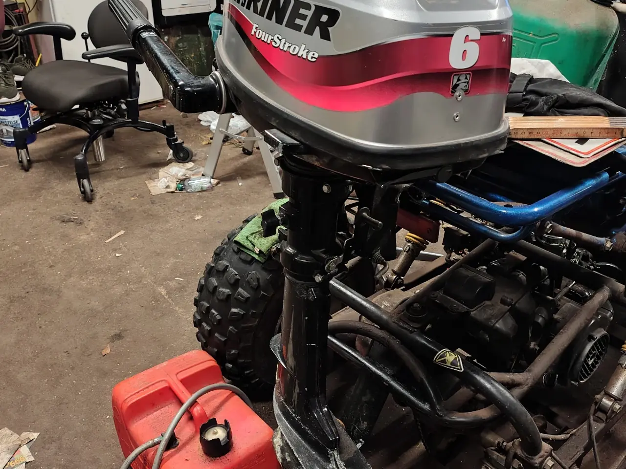 Billede 6 - God solid jolle med 4t motor