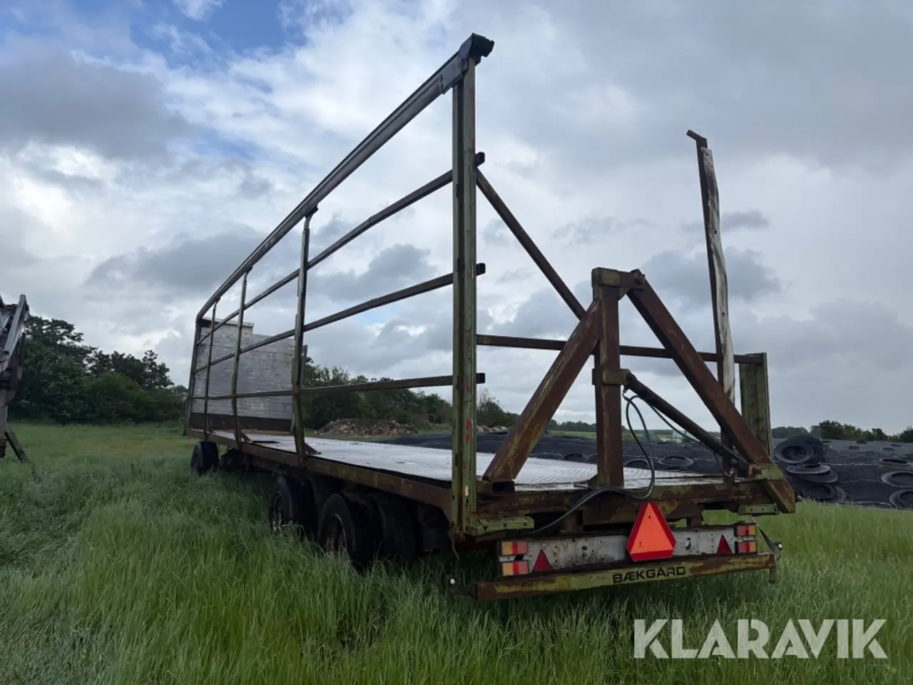 Billede 6 - Halmvogn med hydraulisk opklap