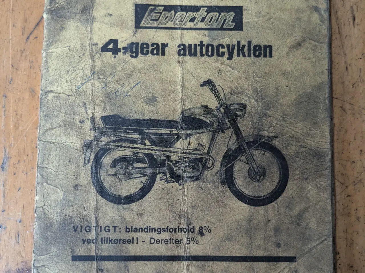 Billede 2 - Knallert instruktionsbog Yamaha/Everton