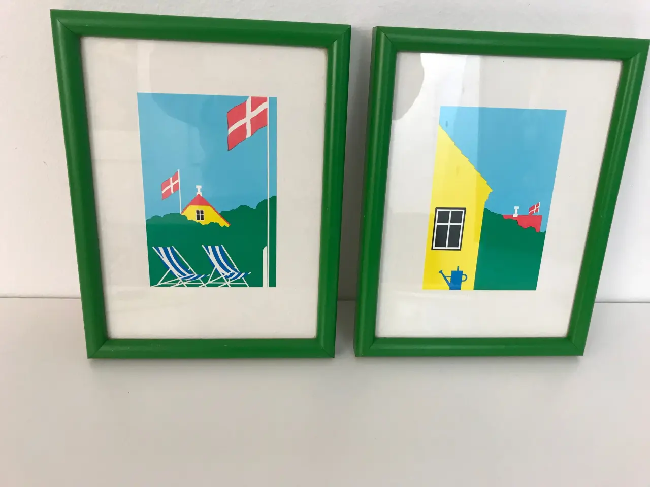 Billede 1 - 2 små retro 80'er billeder