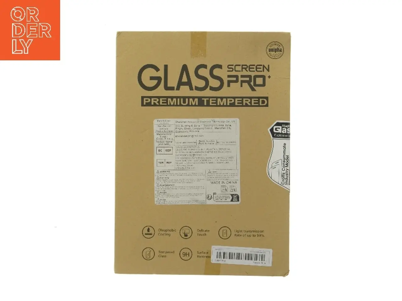 Billede 1 - Beskyttelsesglas til ipad (str. 28x20 cm)